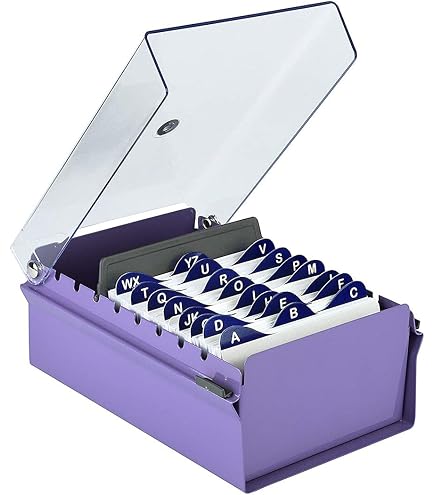 Amazon.com : Acrimet 3 x 5 Card File Holder Organizer Box Metal